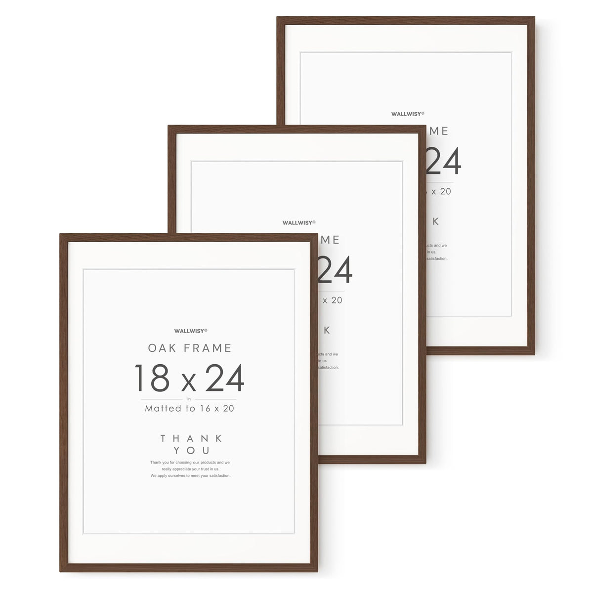 5x7 Picture Frame, Solid Oak Wood 5x7 Photo Frame with Mat to 4x6