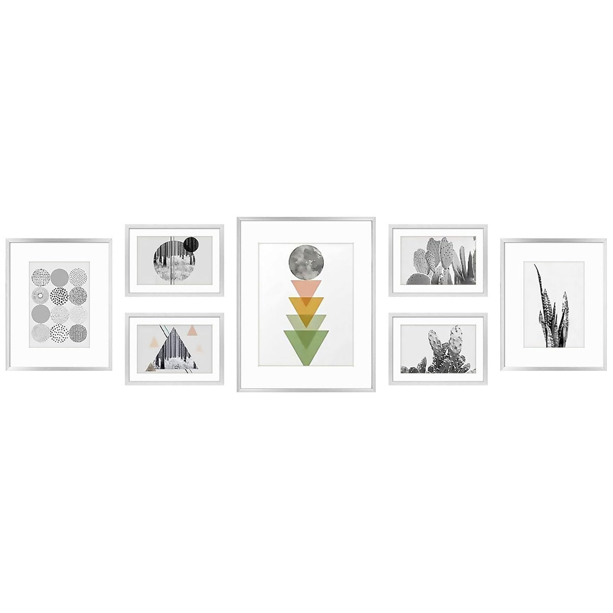 Golden State Art 11x14 Gold Aluminum Frame with White Mat, Real Glass