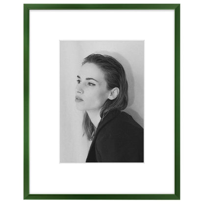 Golden State Art 11x14 Gold Aluminum Frame with White Mat, Real Glass