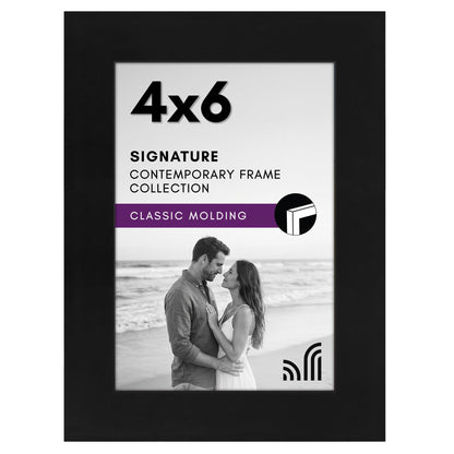 Americanflat 11x17 Picture Frame - Engineered Wood - Black