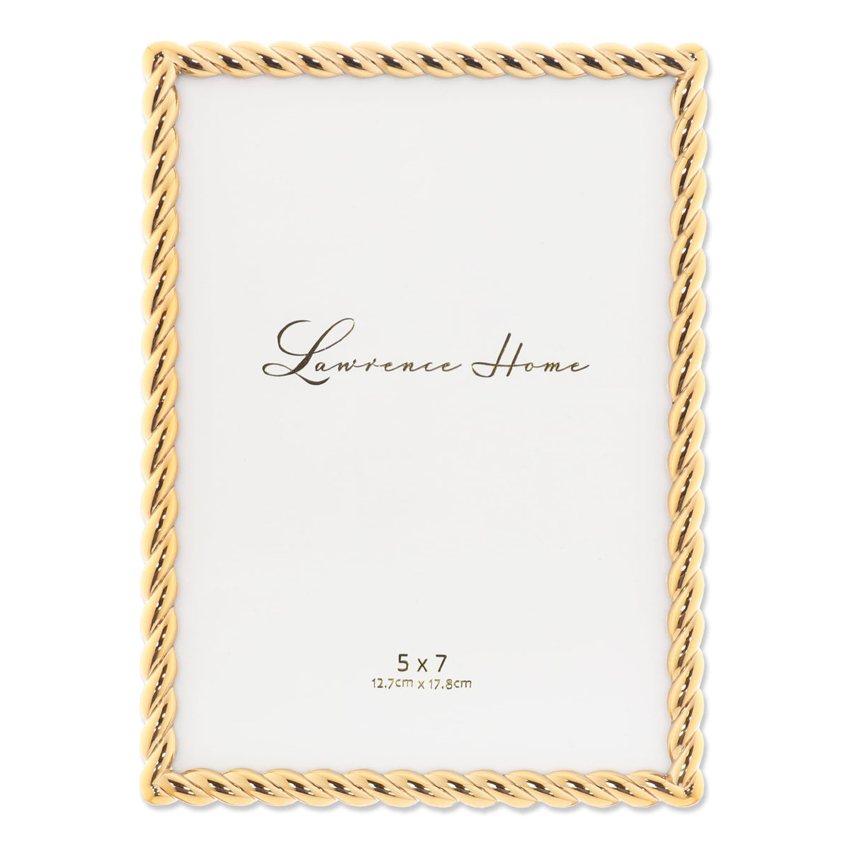 Lawrence Frames 4x6 Golden Rope Picture Frame (712046)