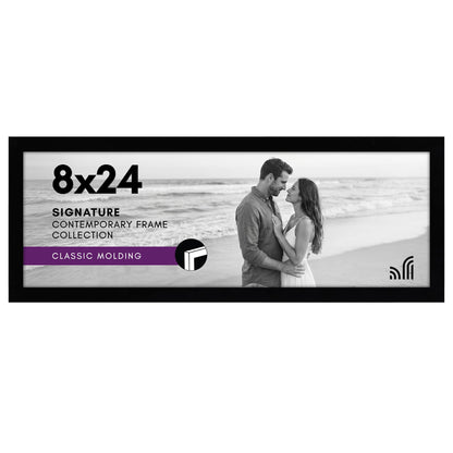 Americanflat 11x17 Picture Frame - Engineered Wood - Black