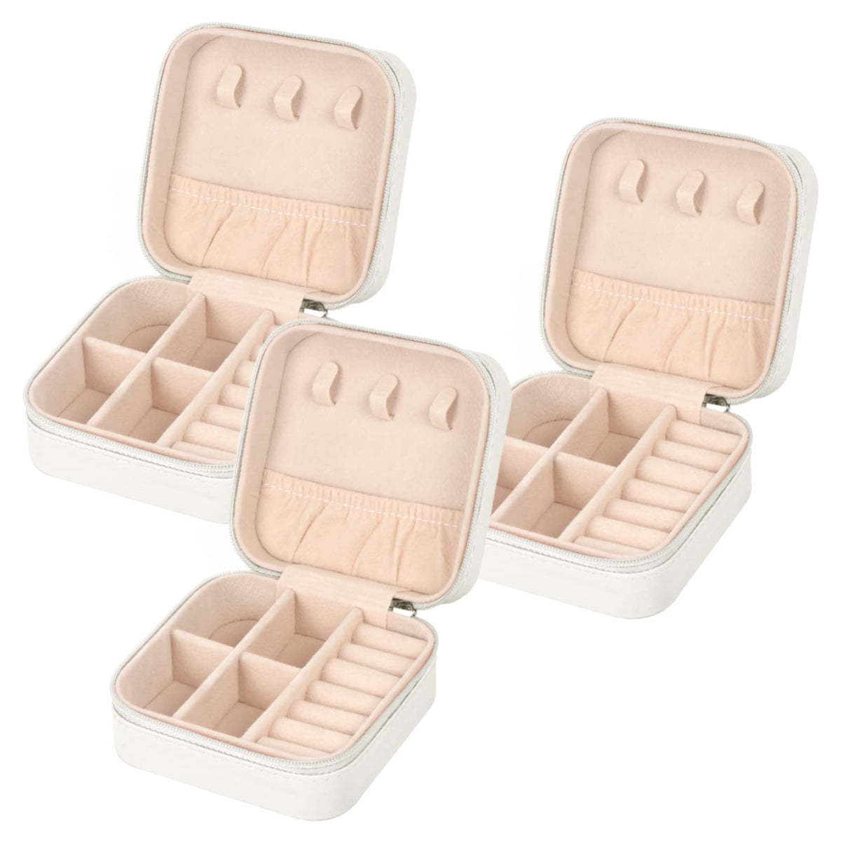 MFXIP Travel Jewelry Case Small Jewelry Box Jewelry Organizer Storage Case