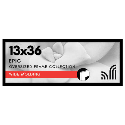 Americanflat 16x20 Poster Frame - Engineered Wood - Black