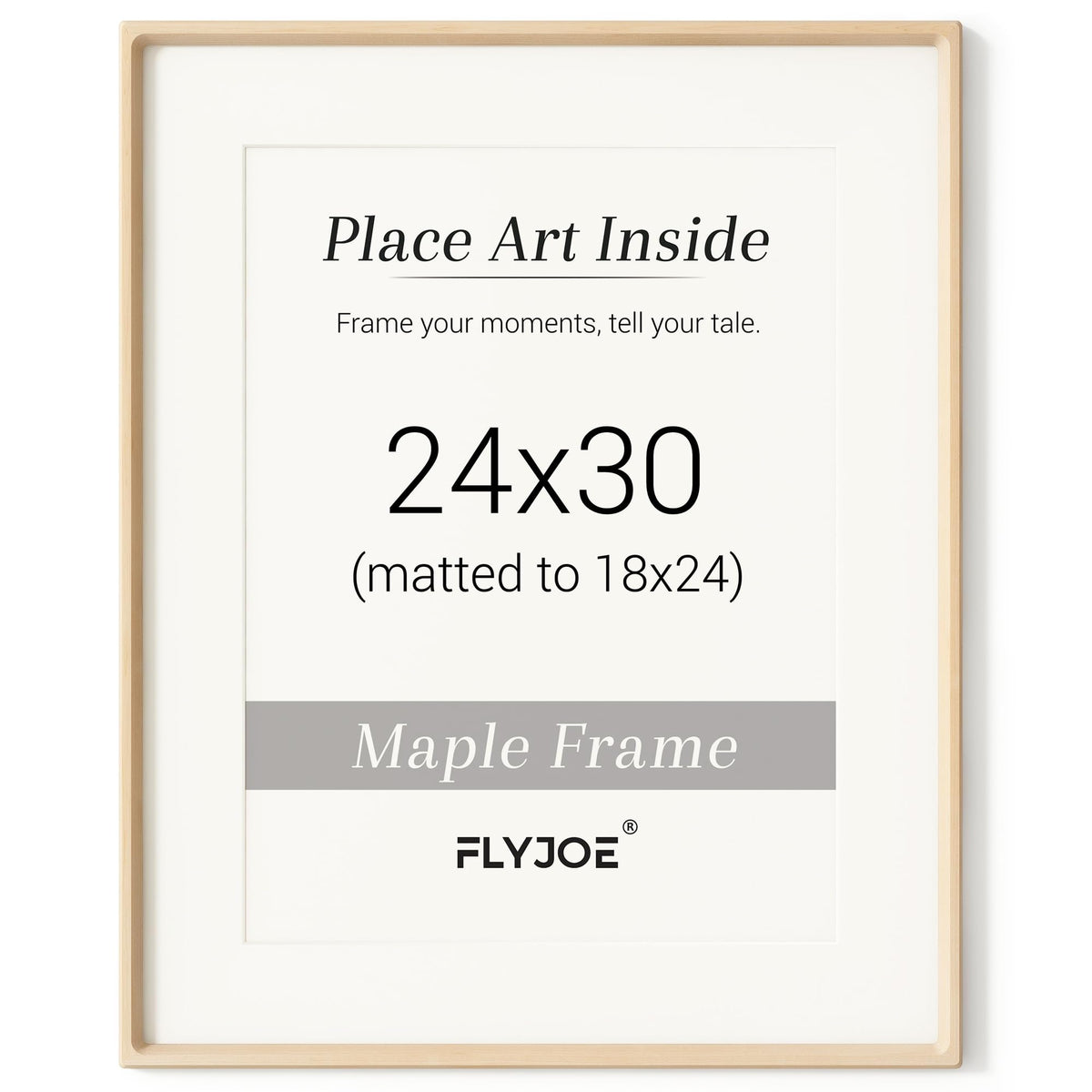 Picture Frame, USA-Sourced Hardwood Photo Frame, Walnut, 11x14