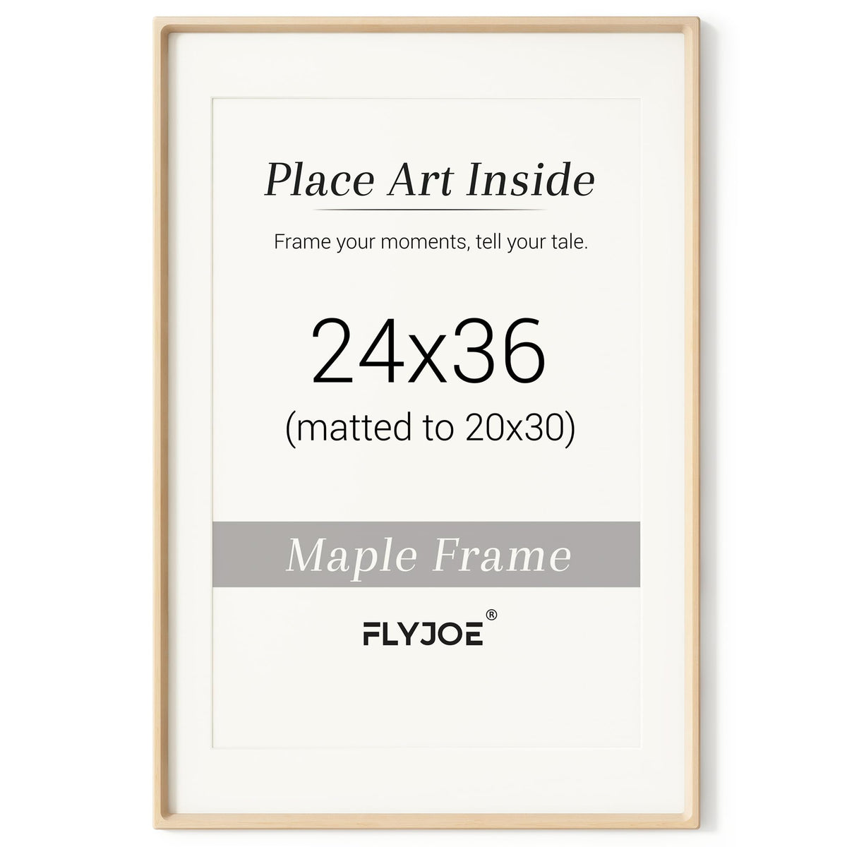 Picture Frame, USA-Sourced Hardwood Photo Frame, Walnut, 11x14