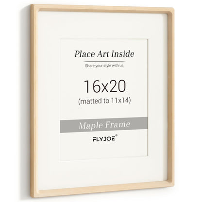 Picture Frame, USA-Sourced Hardwood Photo Frame, Walnut, 11x14