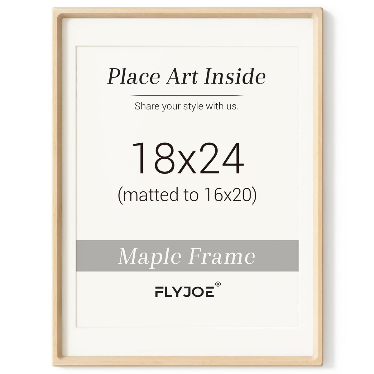 Picture Frame, USA-Sourced Hardwood Photo Frame, Walnut, 11x14