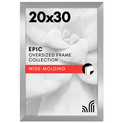 Americanflat 16x20 Poster Frame - Engineered Wood - Black