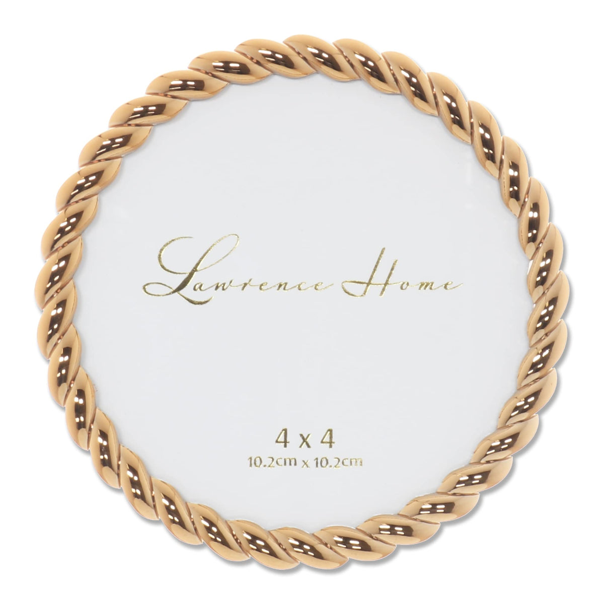Lawrence Frames 4x6 Golden Rope Picture Frame (712046)