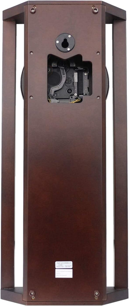 SEIKO Modern & Sophisticated Wall Clock with Pendulum and Dual Chimes