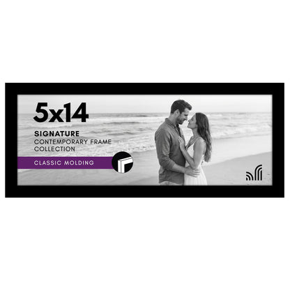 Americanflat 11x17 Picture Frame - Engineered Wood - Black