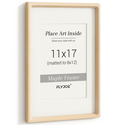 Picture Frame, USA-Sourced Hardwood Photo Frame, Walnut, 11x14