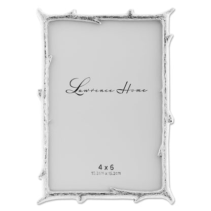 Lawrence Frames 4x6 Gold Metal Natural Branch Design Picture Frame