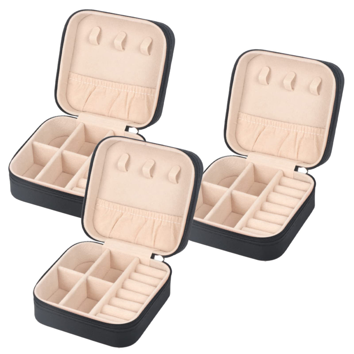 MFXIP Travel Jewelry Case Small Jewelry Box Jewelry Organizer Storage Case