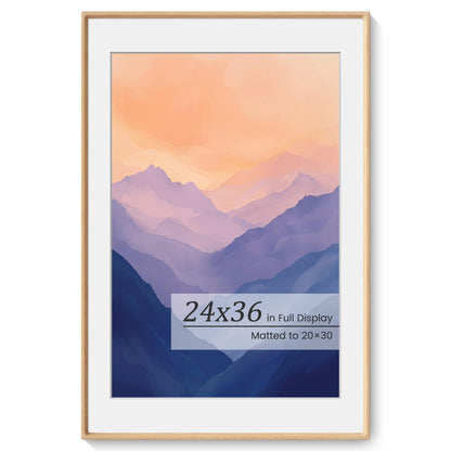 Picture Frames, Solid Walnut Wooden Frame,Round Corner Hand Craft Photo Frame, 11x14 Matted to 8x10, 11 by 14 Document Diploma Frame with HD Real Glass,Wall or Tabletop Display