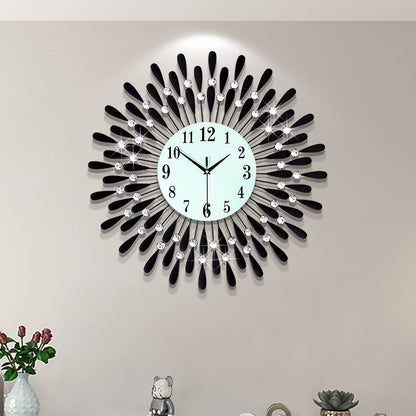 Large Wall Clocks for Living Room Decor Big Modern Silent Clock