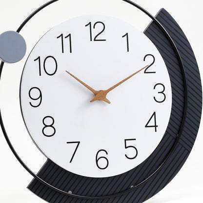 Dankeit Decorative Wall Clock, Silent Non-Ticking Quartz Battery Operated, Large Wall Clock for Living Room, Kitchen Home Bathroom Bedroom Wall Decor, 16x16inch