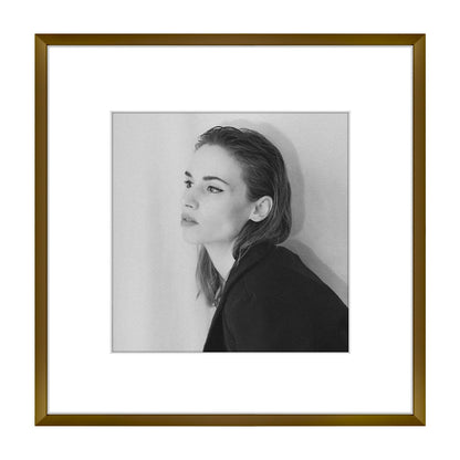 Golden State Art 11x14 Gold Aluminum Frame with White Mat, Real Glass