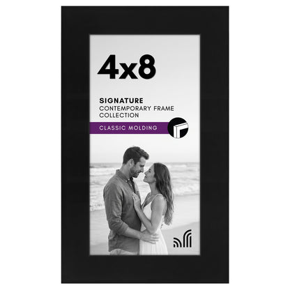 Americanflat 11x17 Picture Frame - Engineered Wood - Black
