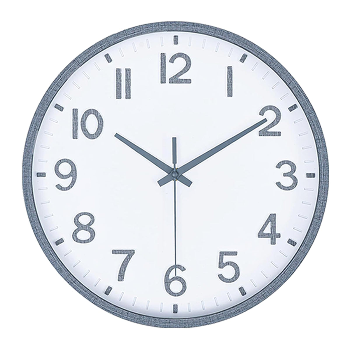 Wall Clocks Battery Operated 8 inch Modern Wall Clock,Silent Non Ticking Wall Clock for Living Room Bedroom Kitchen Office Classroom Decor (Black Gold)