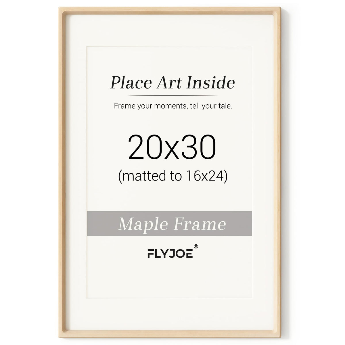 Picture Frame, USA-Sourced Hardwood Photo Frame, Walnut, 11x14