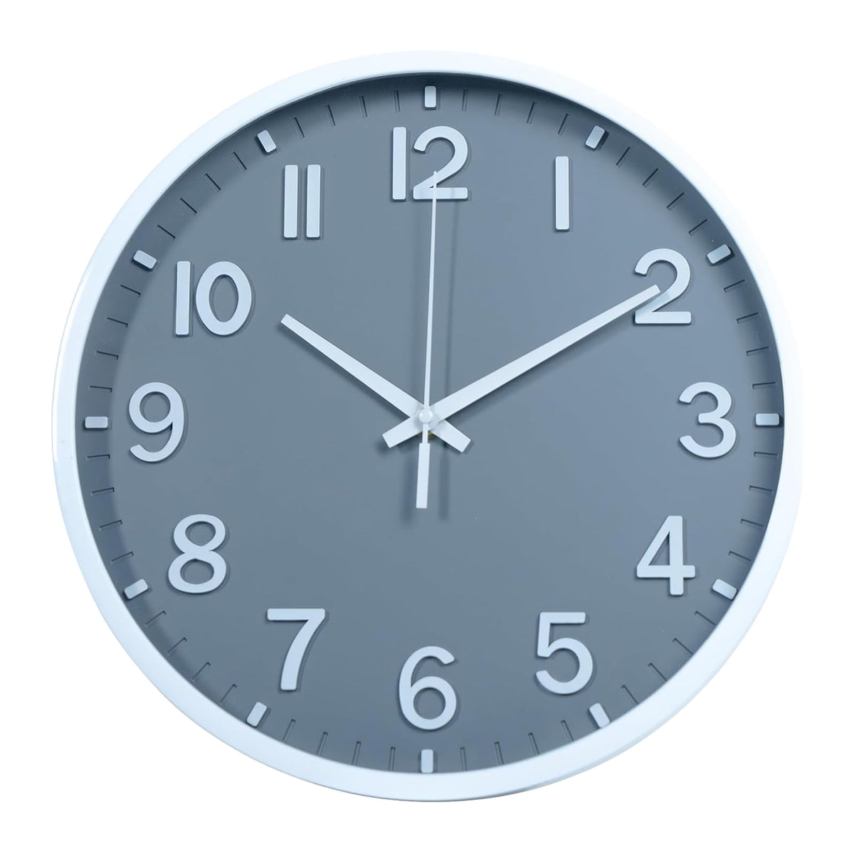 Wall Clocks Battery Operated 8 inch Modern Wall Clock,Silent Non Ticking Wall Clock for Living Room Bedroom Kitchen Office Classroom Decor (Black Gold)