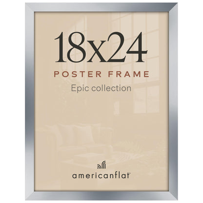 Americanflat 16x20 Poster Frame - Engineered Wood - Black