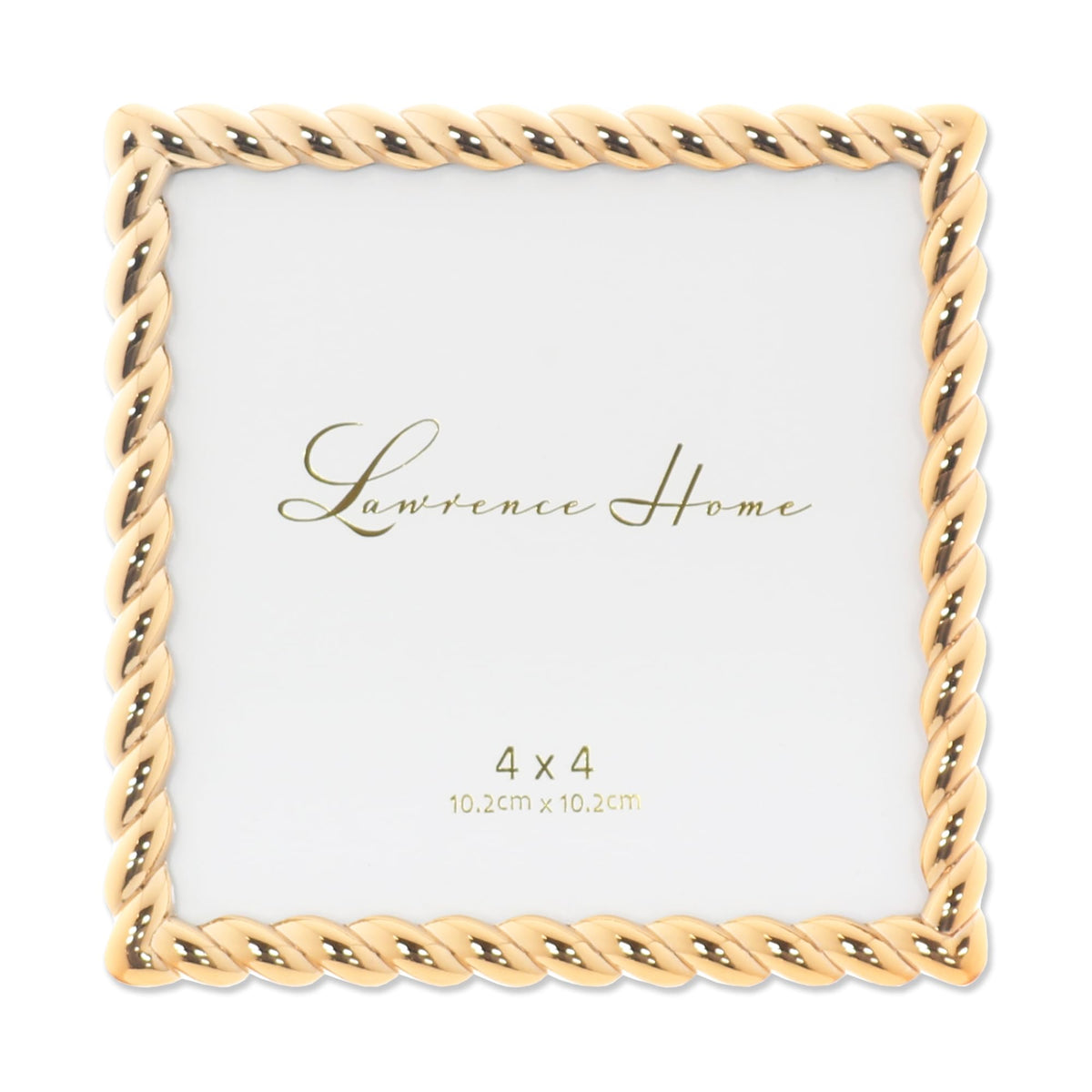 Lawrence Frames 4x6 Golden Rope Picture Frame (712046)