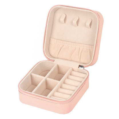 MFXIP Travel Jewelry Case Small Jewelry Box Jewelry Organizer Storage Case
