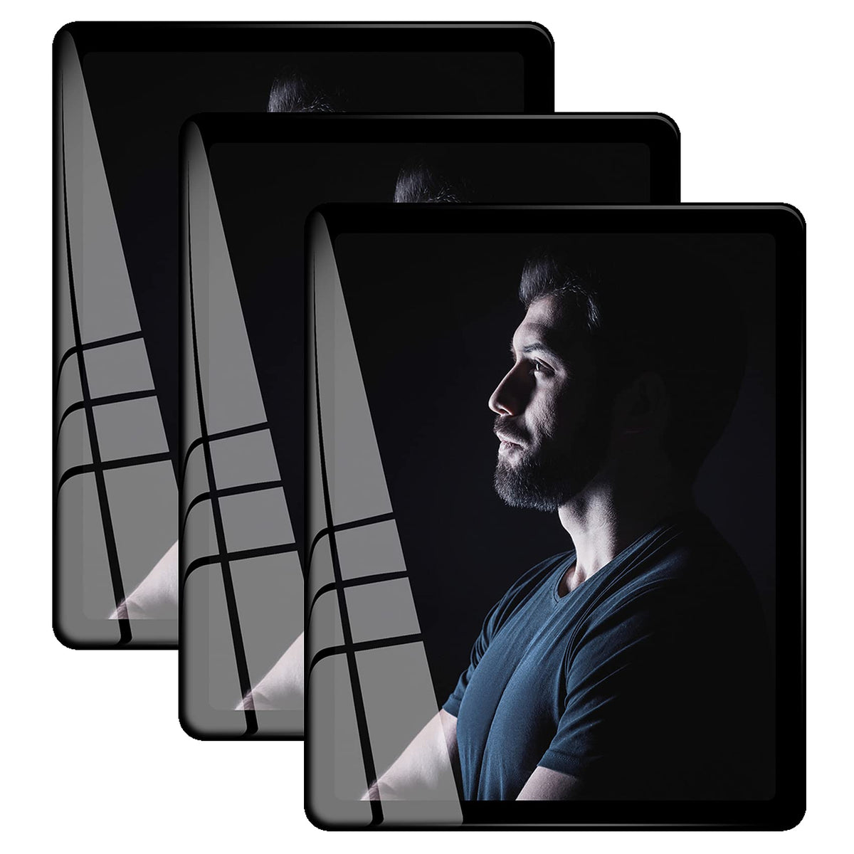 Bluesun 8x10 Picture Frame Black Standing can be Vertical and Horizontal - Real Glass Frames, Cool 8×10 Photo Frame, Wall Frames Gifts for Men Boyfriend Dad Boss and Loved Ones(8x10, Black)