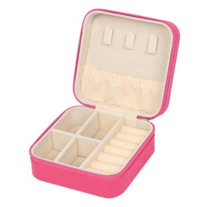 MFXIP Travel Jewelry Case Small Jewelry Box Jewelry Organizer Storage Case
