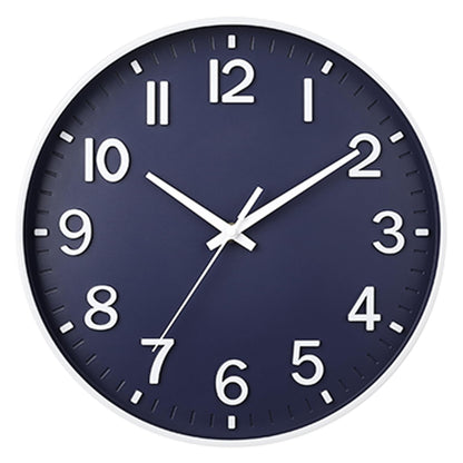 HZDHCLH 8 Inch Wall Clock Battery Operated Silent Non Ticking Green Modern