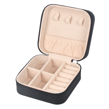 MFXIP Travel Jewelry Case Small Jewelry Box Jewelry Organizer Storage Case