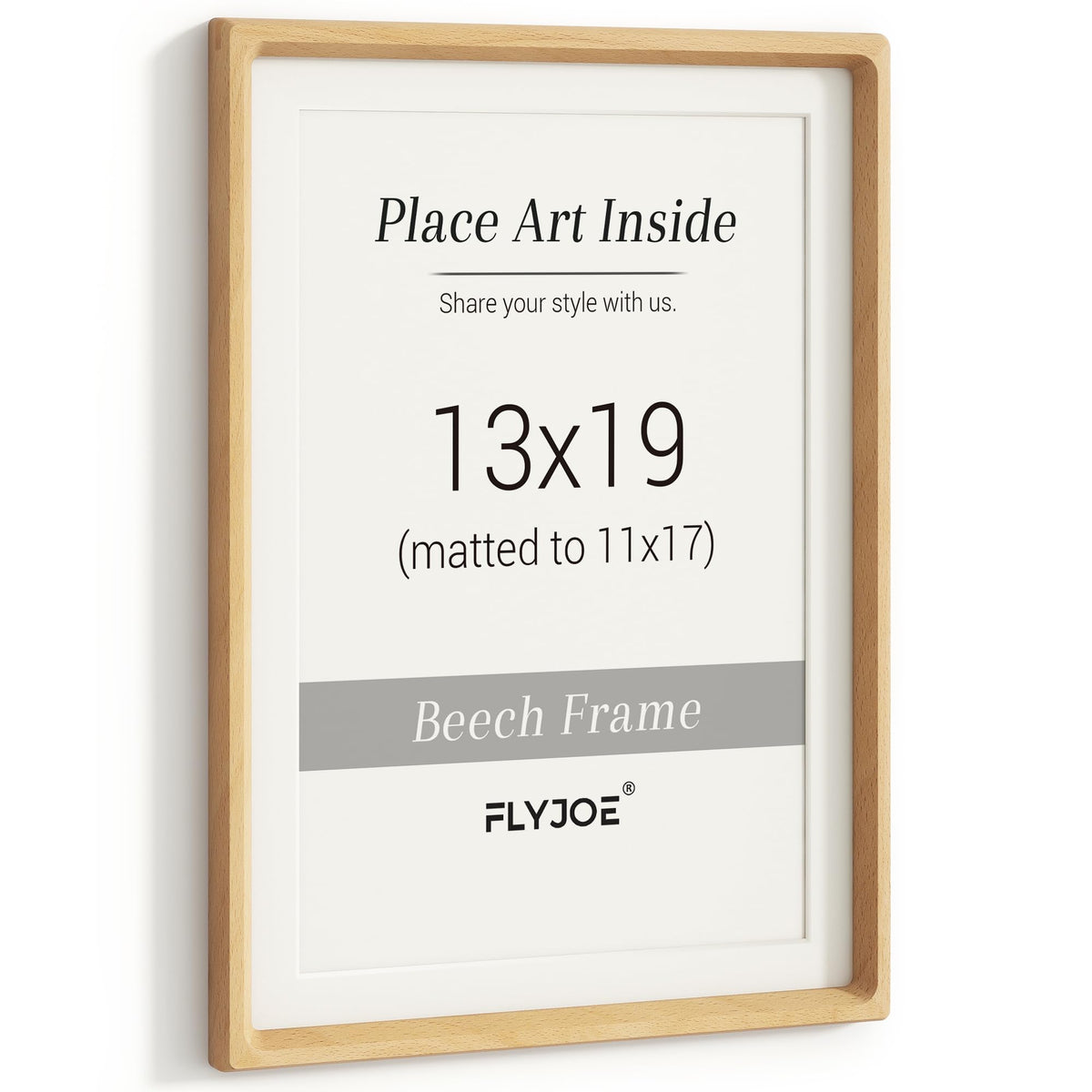 Picture Frame, USA-Sourced Hardwood Photo Frame, Walnut, 11x14