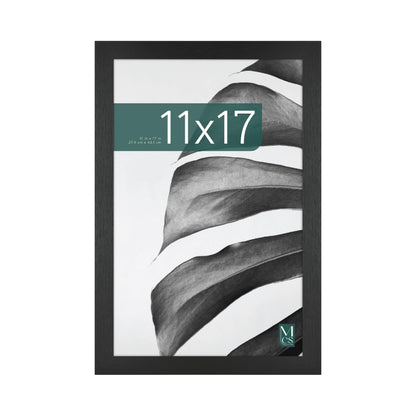 MCS Studio Gallery Poster Frame, 16x20, Walnut Woodgrain