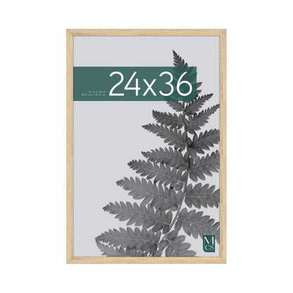 MCS Studio Gallery Poster Frame, 16x20, Walnut Woodgrain
