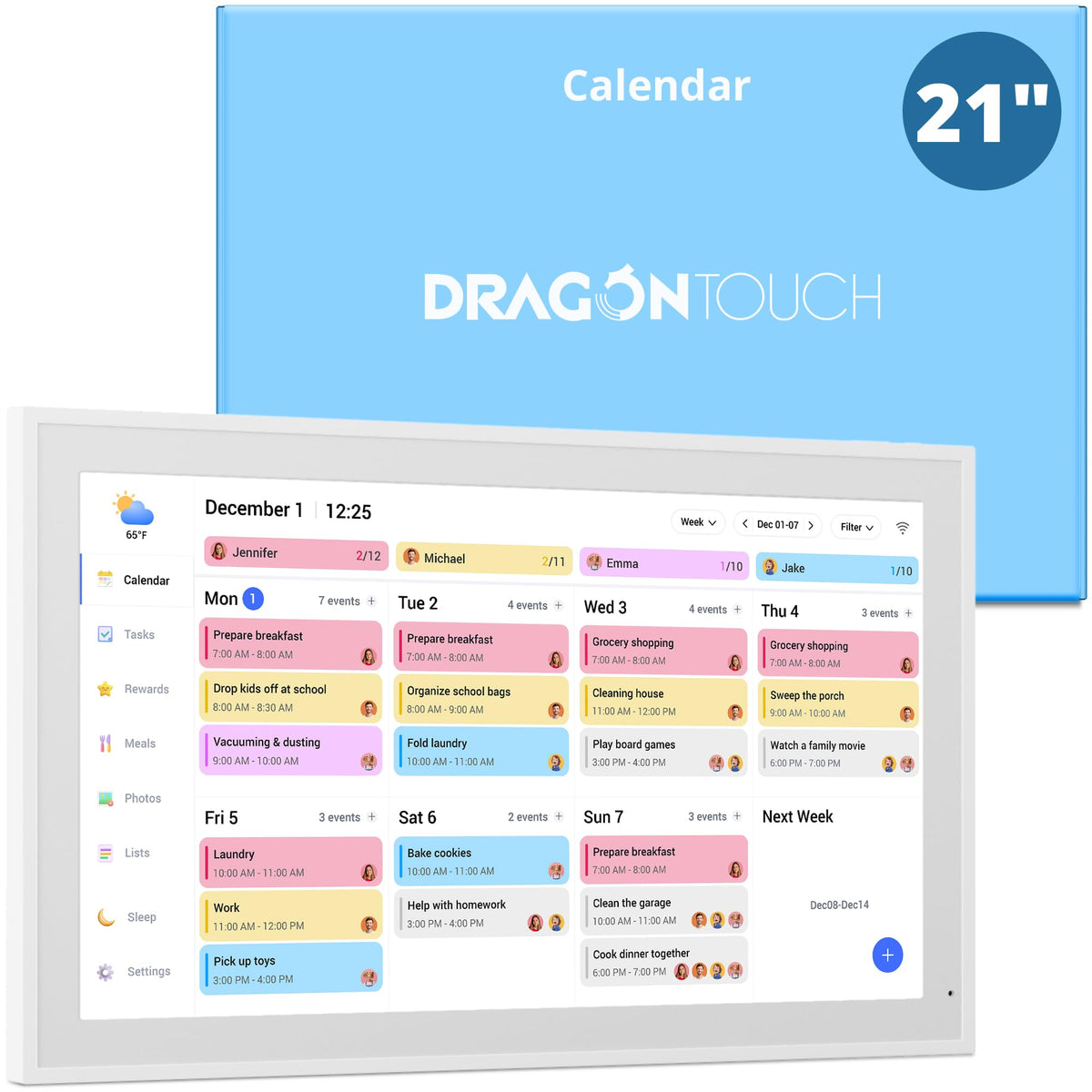 Dragon Touch 10.1'' WiFi Digital Picture Frame