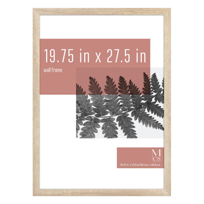 MCS Studio Gallery Poster Frame, 16x20, Walnut Woodgrain