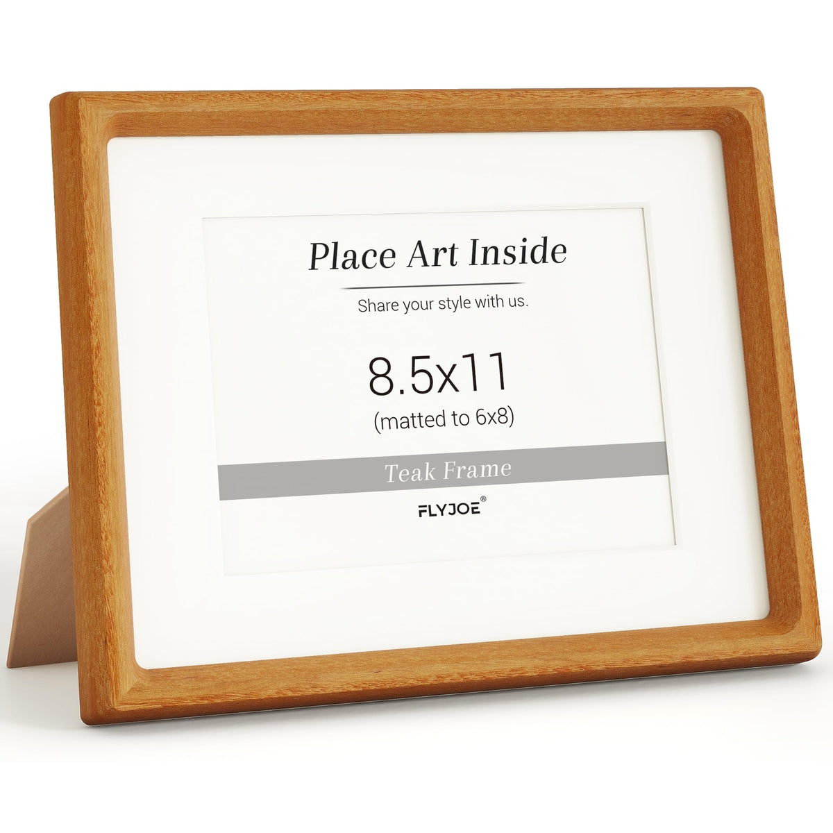 Picture Frame, USA-Sourced Hardwood Photo Frame, Walnut, 11x14