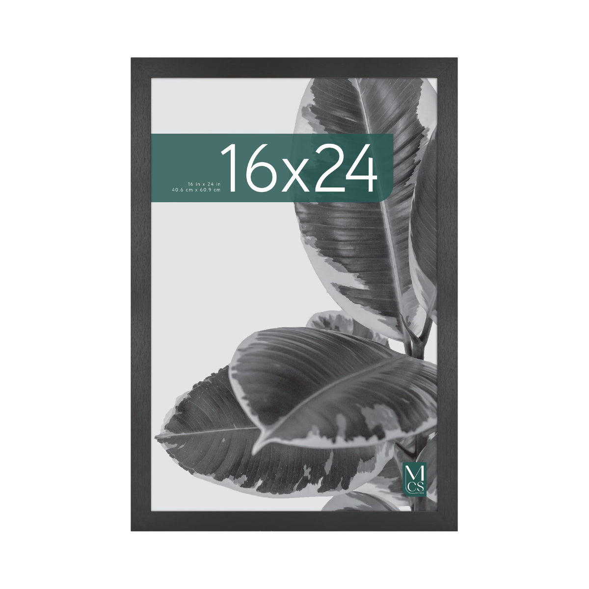MCS Studio Gallery Poster Frame, 16x20, Walnut Woodgrain