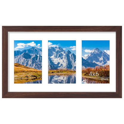 Vittanly 11x14 Collage Picture Frame for Wall Mounting, Black