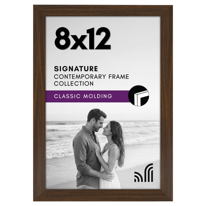 Americanflat 11x17 Picture Frame - Engineered Wood - Black