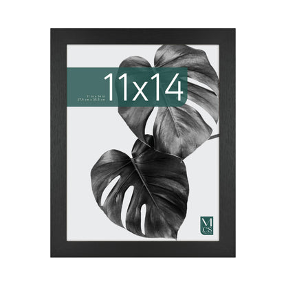 MCS Studio Gallery Poster Frame, 16x20, Walnut Woodgrain