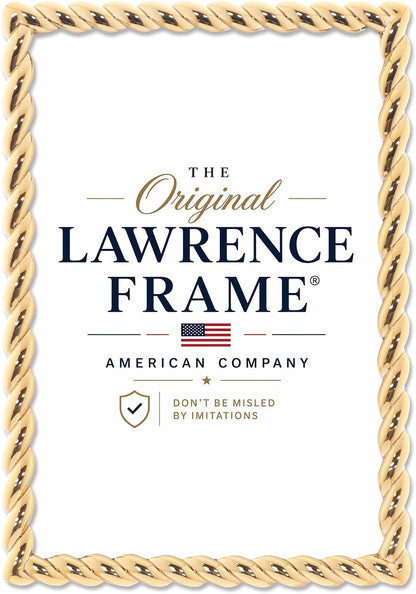 Lawrence Frames 4x6 Golden Rope Picture Frame (712046)