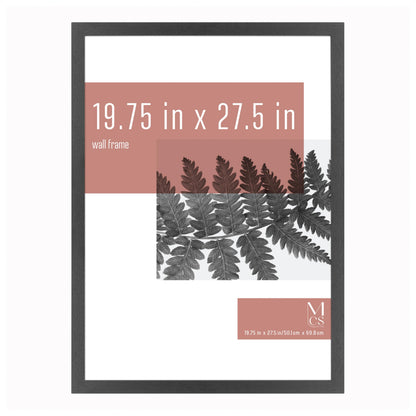 MCS Studio Gallery Poster Frame, 16x20, Walnut Woodgrain