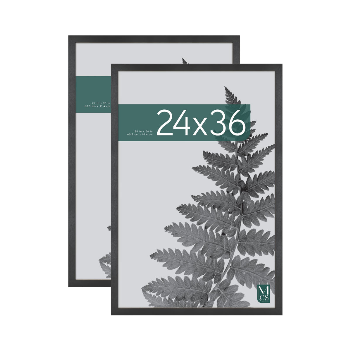 MCS Studio Gallery Poster Frame, 16x20, Walnut Woodgrain