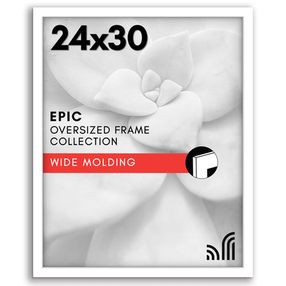 Americanflat 16x20 Poster Frame - Engineered Wood - Black