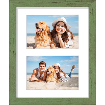 Vittanly 11x14 Collage Picture Frame for Wall Mounting, Black