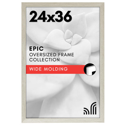 Americanflat 16x20 Poster Frame - Engineered Wood - Black